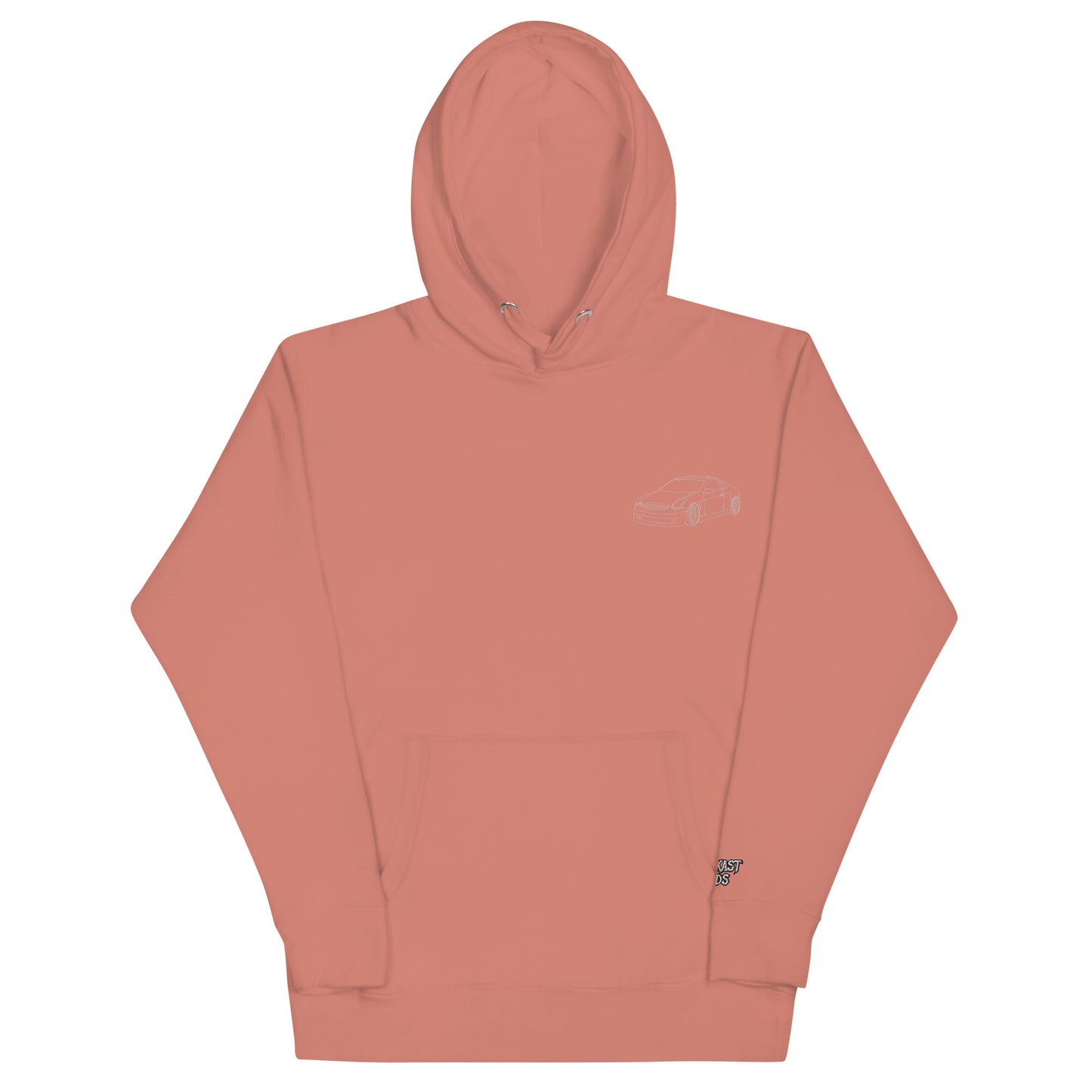 Embroidered Car Hoodie