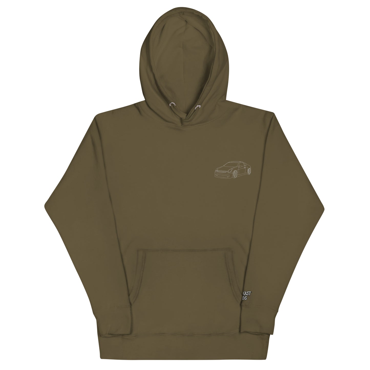 Embroidered Car Hoodie