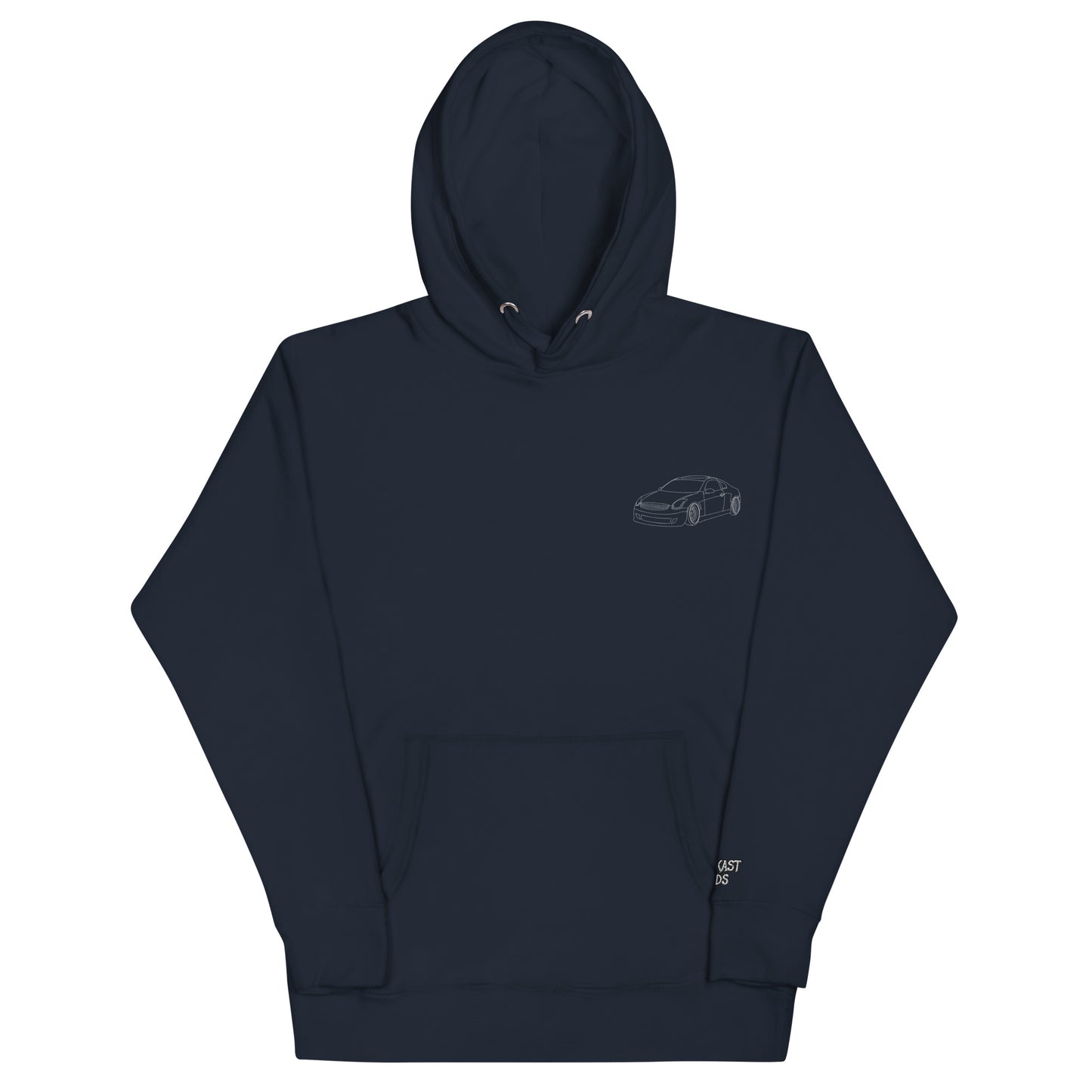 Embroidered Car Hoodie